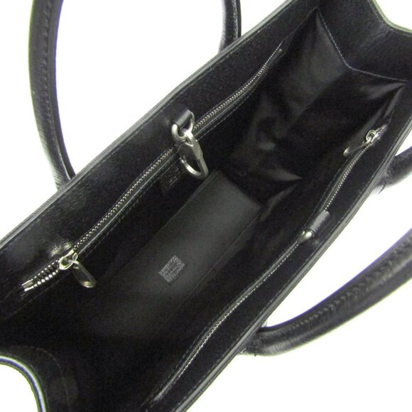 GUCCI Black Leather Shoulder Bag - Picture 3 of 13